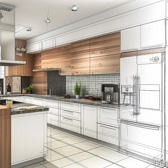 Cucina Scavolini moderna con isola a Reggio Calabria
